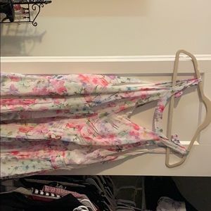 City chic multi color maxi dress size 20